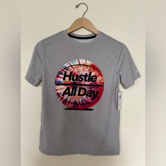 Old Navy Active Kids Go Dry XL 14-16 Youth Gray Basketball Sports Shirt - Picture 1 of 17